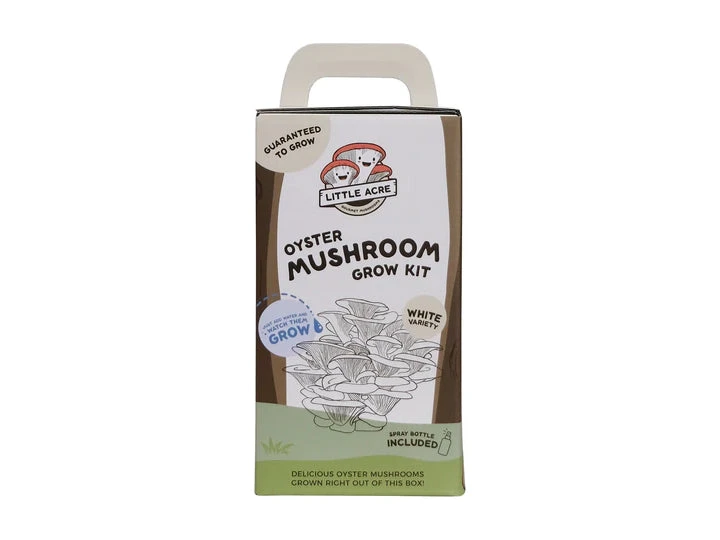 Little Acre Gourmet Mushrooms White Oyster Mushroom Grow Kit Gift Kits 4 Little Acre Gourmet Mushrooms White Oyster Mushroom Grow Kit Gift Kits