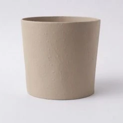 Tree Stripes Pty Ltd Pots & Hanging Baskets Conical Pot Dotty - Antique White