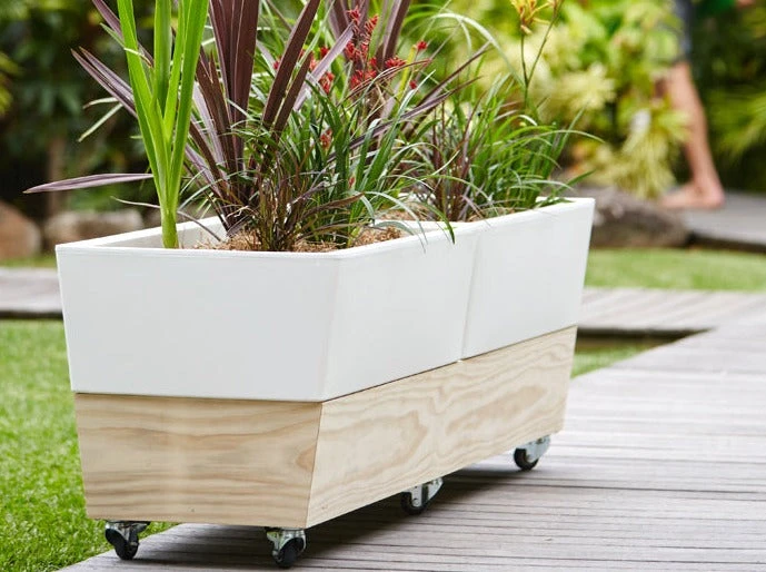 GLOWPEAR PTY LTD Outdoor Living Cafe Planter 8 GLOWPEAR PTY LTD Outdoor Living Cafe Planter