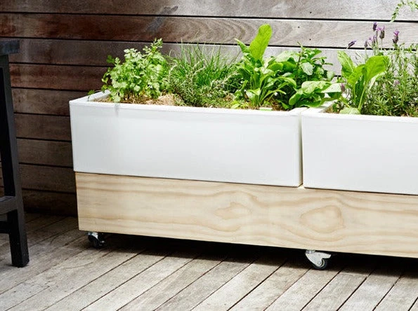 GLOWPEAR PTY LTD Outdoor Living Cafe Planter 5 GLOWPEAR PTY LTD Outdoor Living Cafe Planter