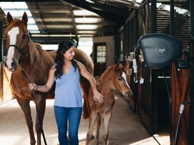 Hoselink Hoses & Sprinklers 20m Retractable Hose Reel - Charcoal 7 Hoselink Hoses & Sprinklers 20m Retractable Hose Reel - Charcoal