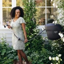 Hoselink Hoses & Sprinklers 20m Retractable Hose Reel - Charcoal 13 Hoselink Hoses & Sprinklers 20m Retractable Hose Reel - Charcoal