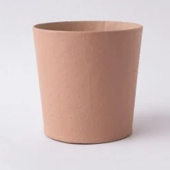 Tree Stripes Pty Ltd Conical Pot Dotty - Pale Blush Pots & Hanging Baskets