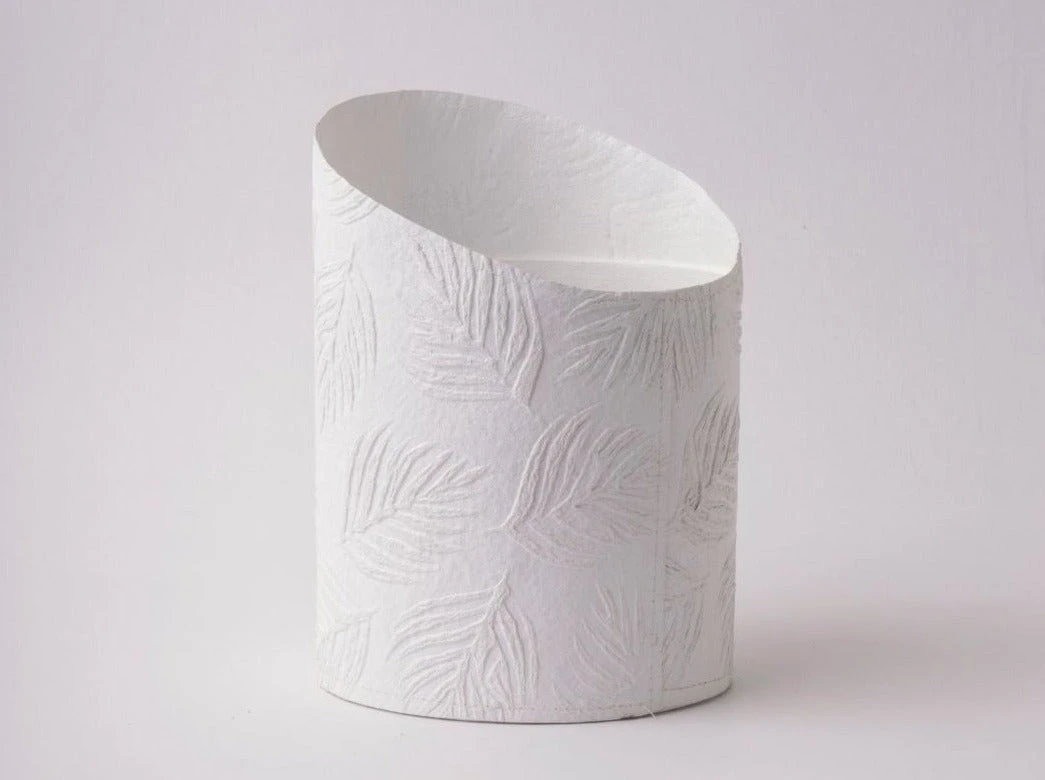 Tree Stripes Pty Ltd Hi-Lo Pot Palms - White 3 Tree Stripes Pty Ltd Hi-Lo Pot Palms - White