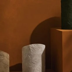 Tree Stripes Pty Ltd Hi-Lo Pot Palms - White 7 Tree Stripes Pty Ltd Hi-Lo Pot Palms - White