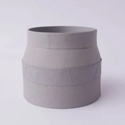 Tree Stripes Pty Ltd Matki Pot Kilima - Light Grey