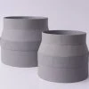 Tree Stripes Pty Ltd Matki Pot Kilima - Light Grey