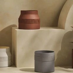 Tree Stripes Pty Ltd Matki Pot Kilima - Chalk