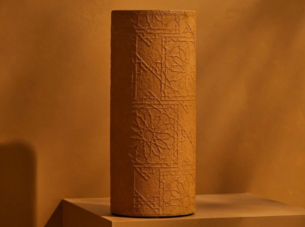 Tree Stripes Pty Ltd Pots & Hanging Baskets Cylinder Vase Diwali - Ochre 4 Tree Stripes Pty Ltd Pots & Hanging Baskets Cylinder Vase Diwali - Ochre