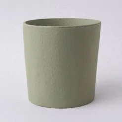 Tree Stripes Pty Ltd Pots & Hanging Baskets Conical Pot Dotty - Sage Green