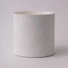 Tree Stripes Pty Ltd Pots & Hanging Baskets Cylinder Pot Diwali - White